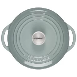 Le Creuset 2.75 Qt. Shallow Round Dutch Oven | Sea Salt -Cooking Master rs18940 l2545 22717ss 3