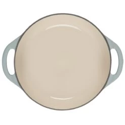 Le Creuset 2.75 Qt. Shallow Round Dutch Oven | Sea Salt -Cooking Master rs18941 l2545 22717ss 4