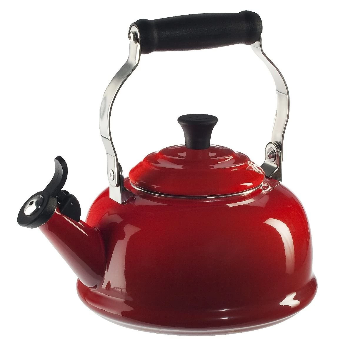 Le Creuset 1.7 Qt. Classic Whistling Kettle | Cerise/Cherry Red 1 Le Creuset 1.7 Qt. Classic Whistling Kettle | Cerise/Cherry Red
