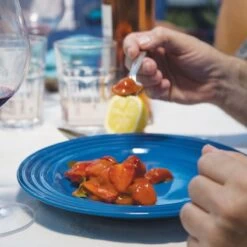 Le Creuset 8.5" Salad Plates - Set Of 4 | Marseille Blue -Cooking Master rs2941 rs2817 20141004 lecreuset 3656 lpr