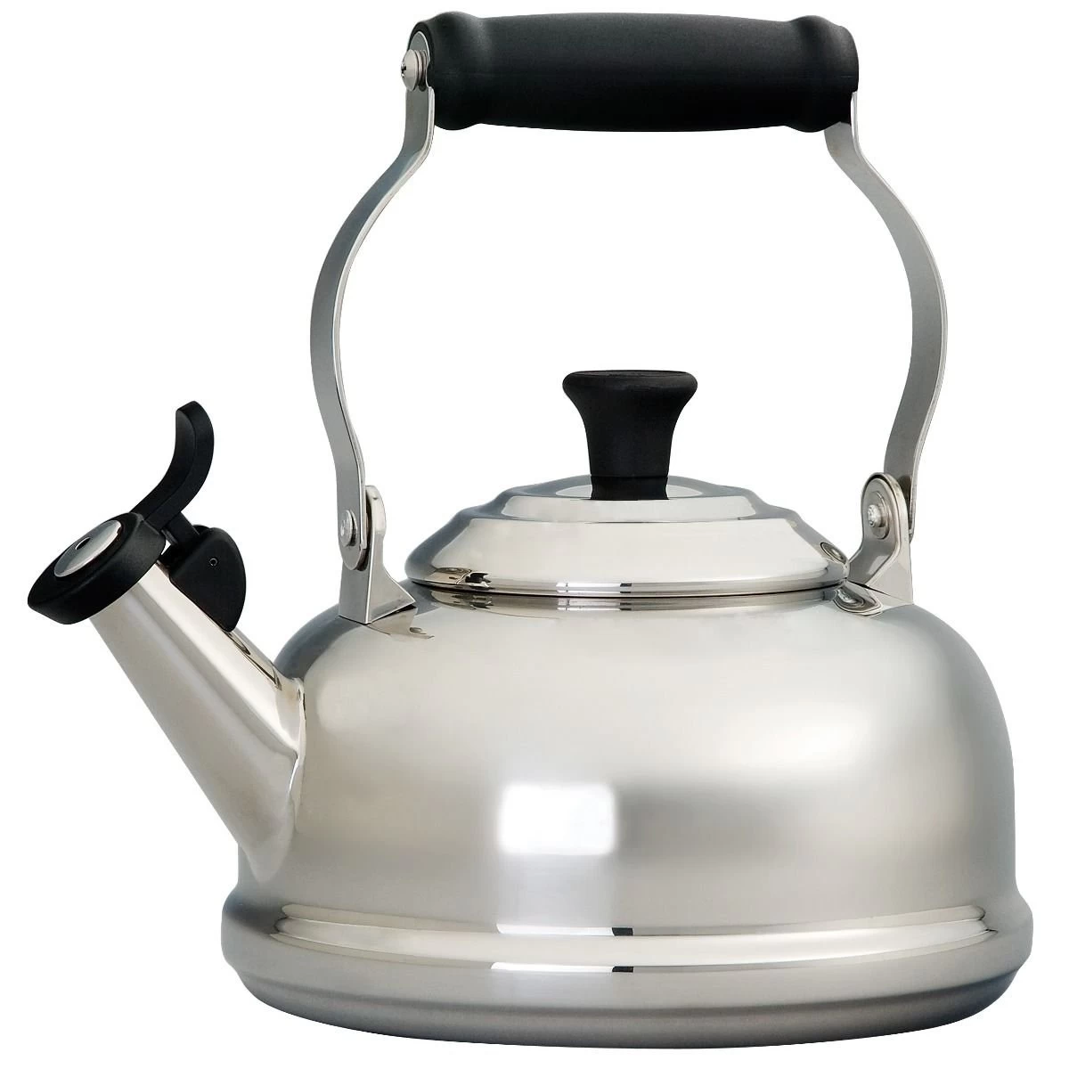 Le Creuset 1.7 Qt. Classic Whistling Kettle | Stainless Steel 1 Le Creuset 1.7 Qt. Classic Whistling Kettle | Stainless Steel
