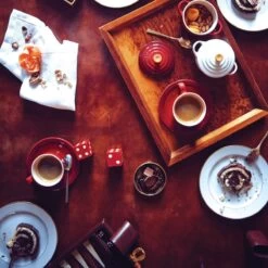 Le Creuset Cappuccino Cup Set For 2 | Cerise/Cherry Red 5 Le Creuset Cappuccino Cup Set For 2 | Cerise/Cherry Red -Cooking Master rs6358 160203 lecreuset card 9 093 ret 7 13 hpr