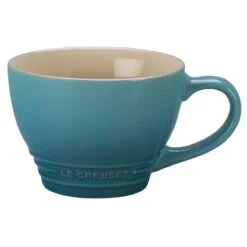 Le Creuset 14oz Stoneware Bistro Mug | Caribbean Blue