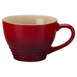 Le Creuset 14oz Stoneware Bistro Mug | Cerise/Cherry Red