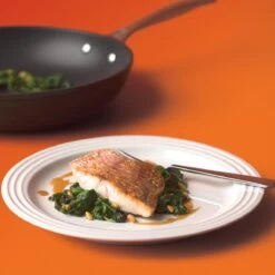 Le Creuset 8.5" Salad Plates - Set Of 4 | White -Cooking Master rs6891 dsc 2550 cc