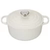 Le Creuset 4.5 Qt. Round Signature Dutch Oven With Stainless Steel Knob | White