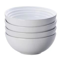 Le Creuset 22oz Soup Bowls - Set Of 4 | White