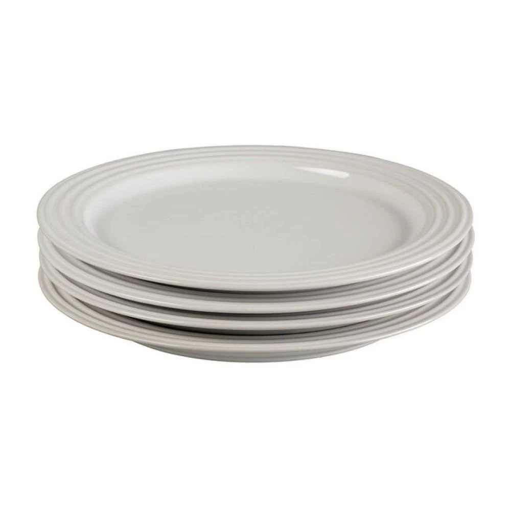 Le Creuset 10.5" Dinner Plates - Set Of 4 | White 1 Le Creuset 10.5" Dinner Plates - Set Of 4 | White