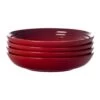 Le Creuset 8.5" Pasta Bowls - Set Of 4 | Cerise/Cherry Red