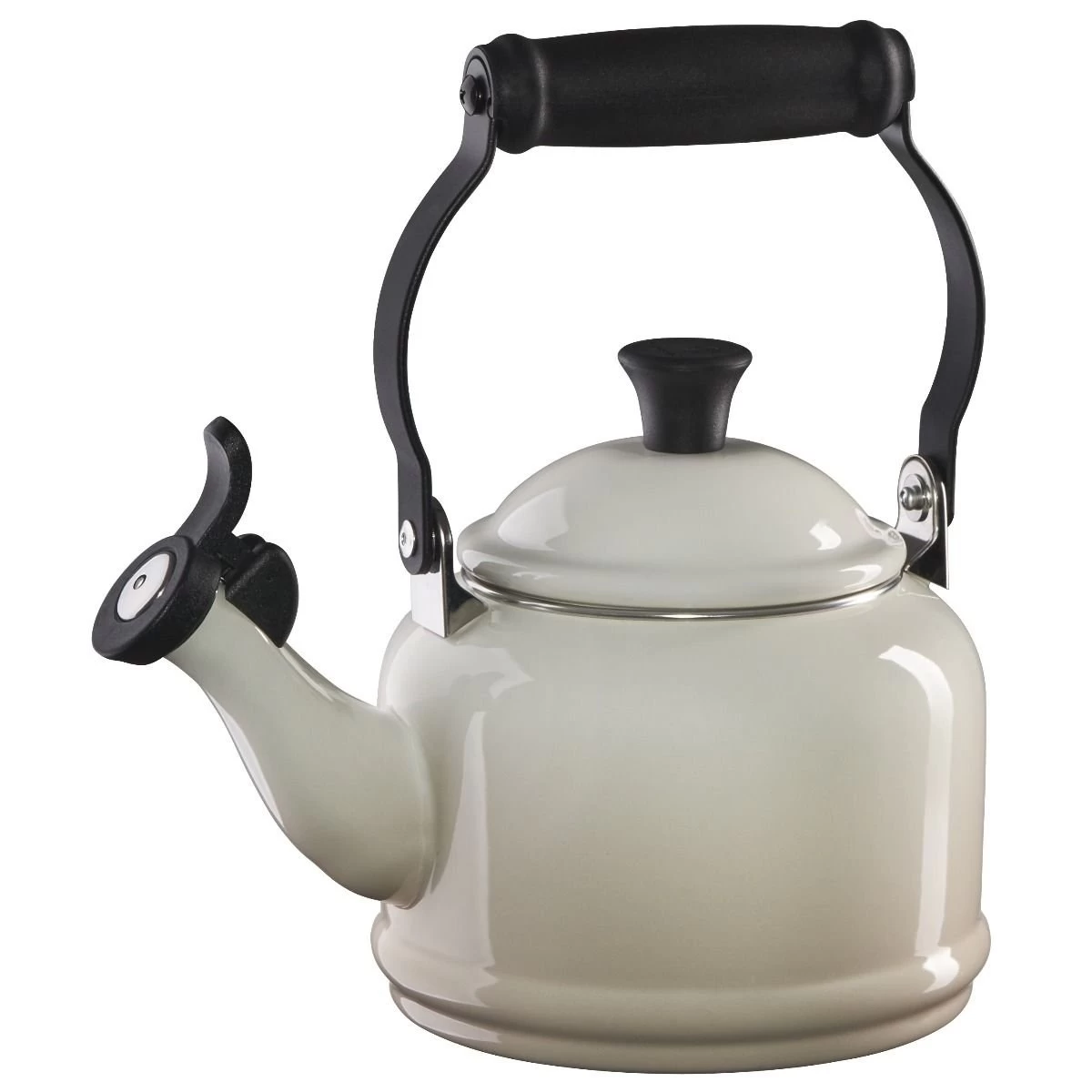 Le Creuset 1.25 Qt. Demi Kettle Tea Pot | Meringue White 1 Le Creuset 1.25 Qt. Demi Kettle Tea Pot | Meringue White