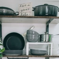 Le Creuset 22oz Soup Bowls - Set Of 4 | Oyster Grey -Cooking Master rs9845 le creuset location 1 photo 1 1