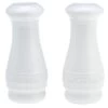 Le Creuset 2-Piece Salt & Pepper Shakers | White