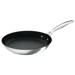Le Creuset 2-Piece Nonstick Stainless Steel Fry Pan Set (8" & 10") -Cooking Master ssp2300 26 nonstick fry