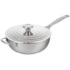 Le Creuset 3.5 Qt. Nonstick Saucier Pan | Stainless Steel