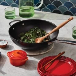 Le Creuset 12" Stir Fry Pan | Toughened Nonstick Pro -Cooking Master stirfrypan
