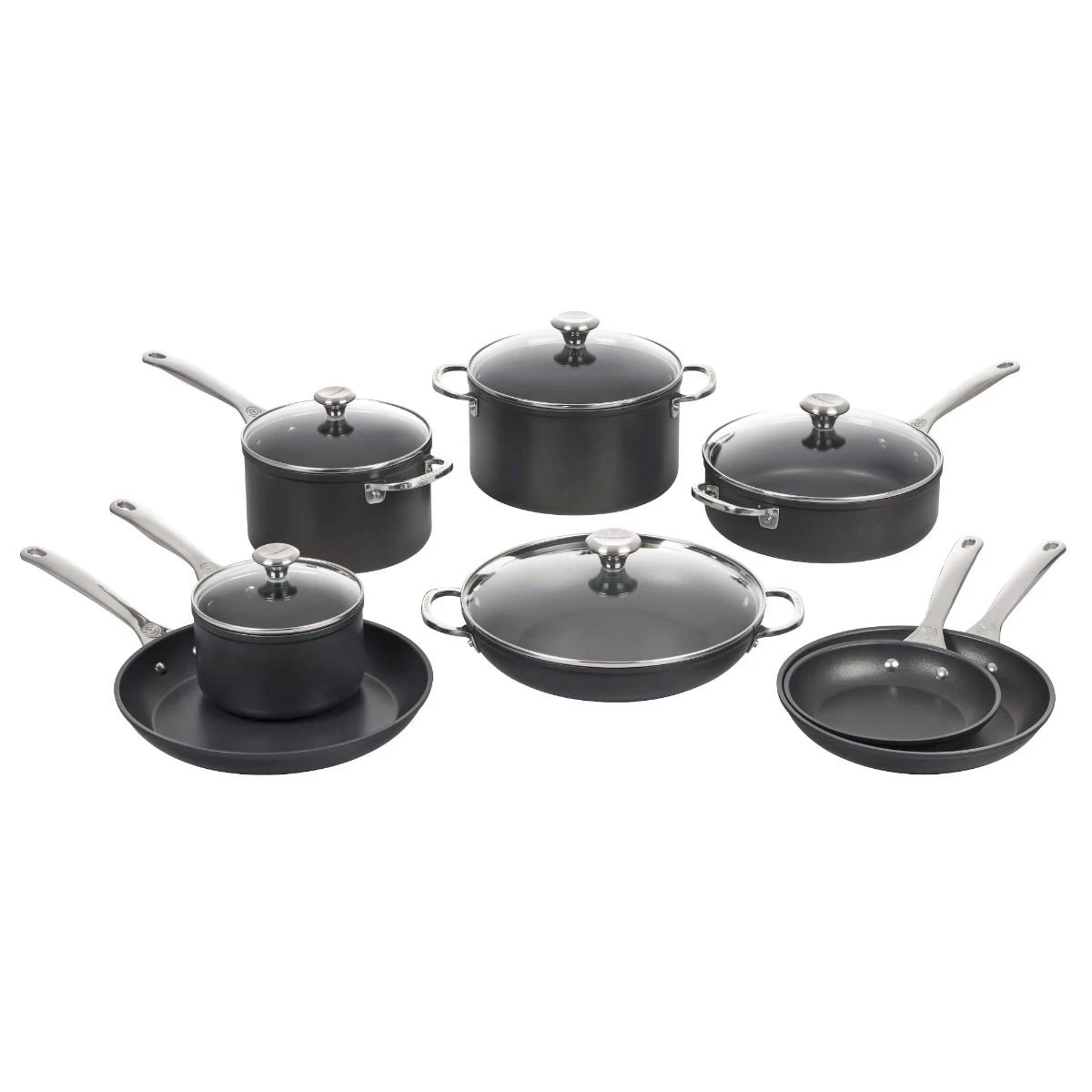 Le Creuset 13-Piece Cookware Set | Toughened Nonstick Pro 1 Le Creuset 13-Piece Cookware Set | Toughened Nonstick Pro