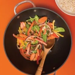 Le Creuset 12" Stir Fry Pan | Toughened Nonstick Pro -Cooking Master tnsp5000 30h